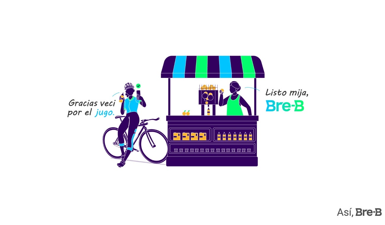 Banco devuelve 4x1000 al registrar llaves Bre-B