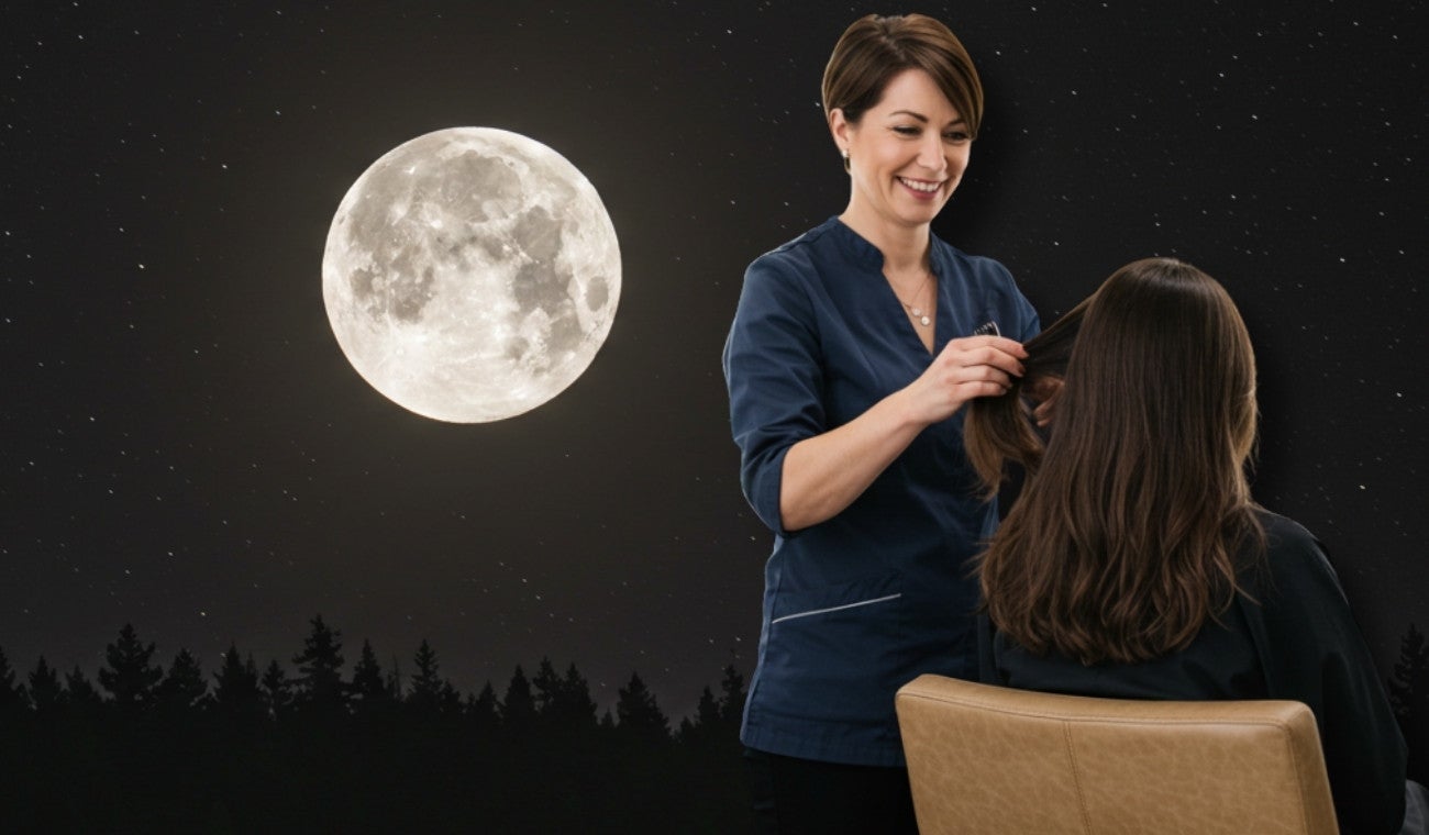 Calendario lunar para cortarse el cabello y depilarse en agosto 2025