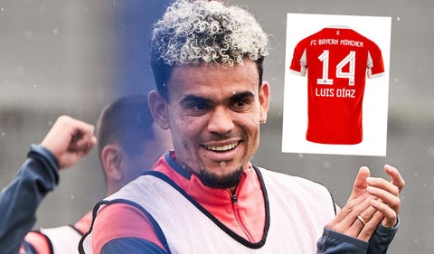 Luis Díaz, camiseta Bayern Munich