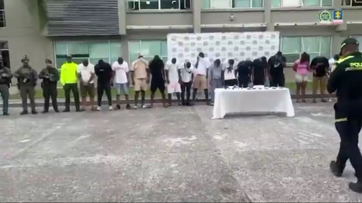 Capturados supuestos integrantes de Los 'Mexicanos' en Chocó