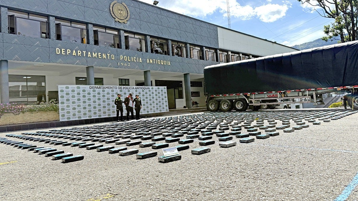 Cayó cargamento de cocaína en Antioquia