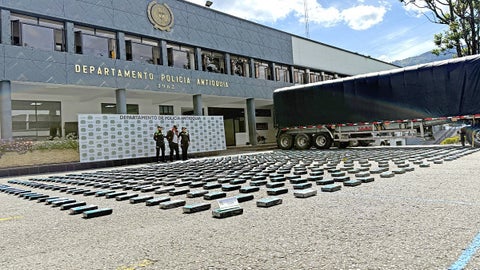 Cayó cargamento de cocaína en Antioquia