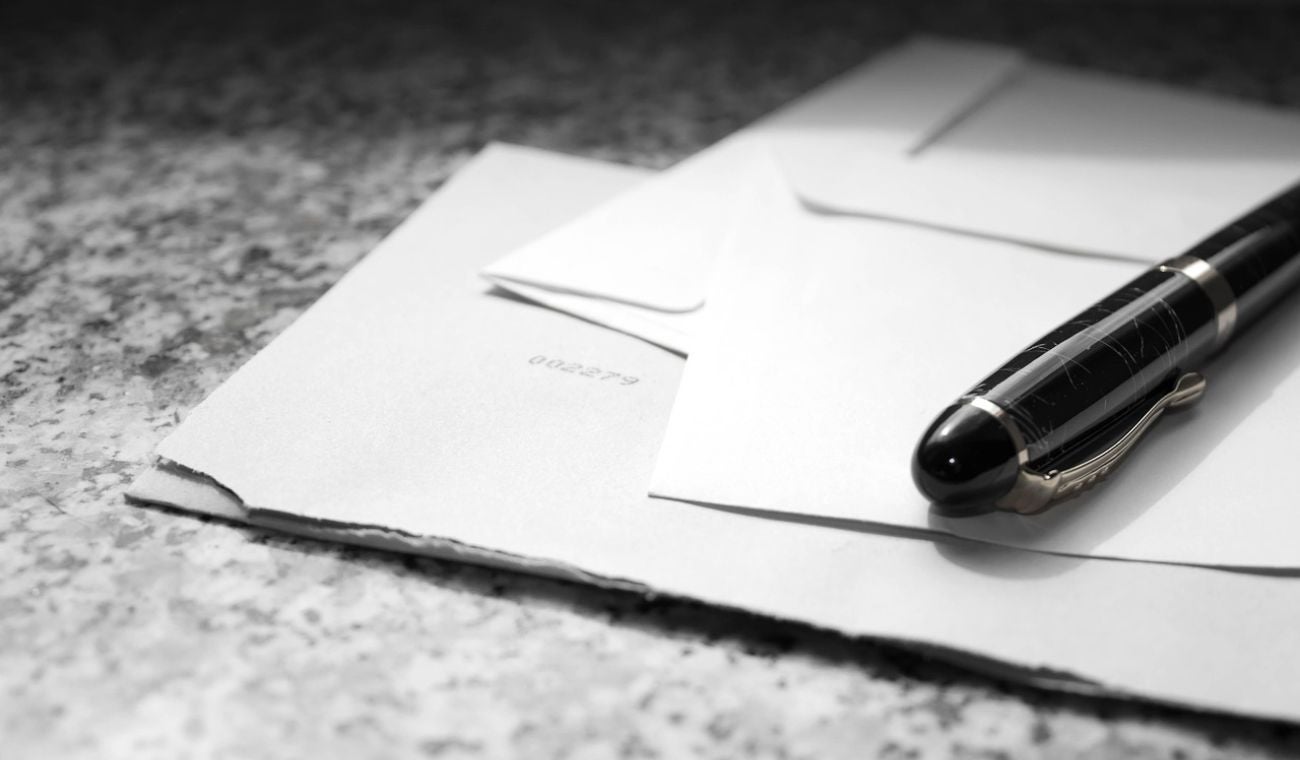 Carta o documento 