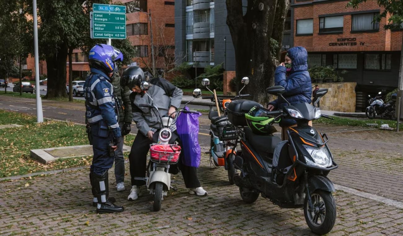 ¿Cuál es la MULTA por usar una MOTO ELÉCTRICA en CICLORUTA?