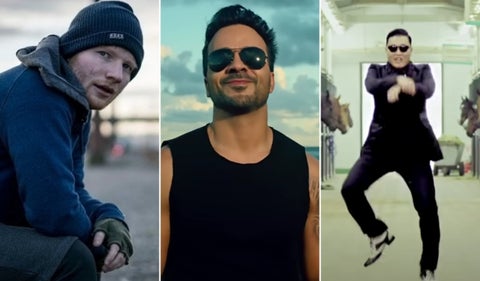 Canciones con más de mil millones de vistas en YouTube
