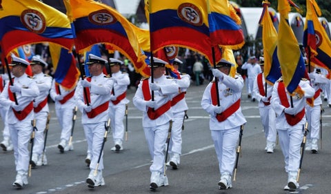 Desfile militar 20 de julio del 2023