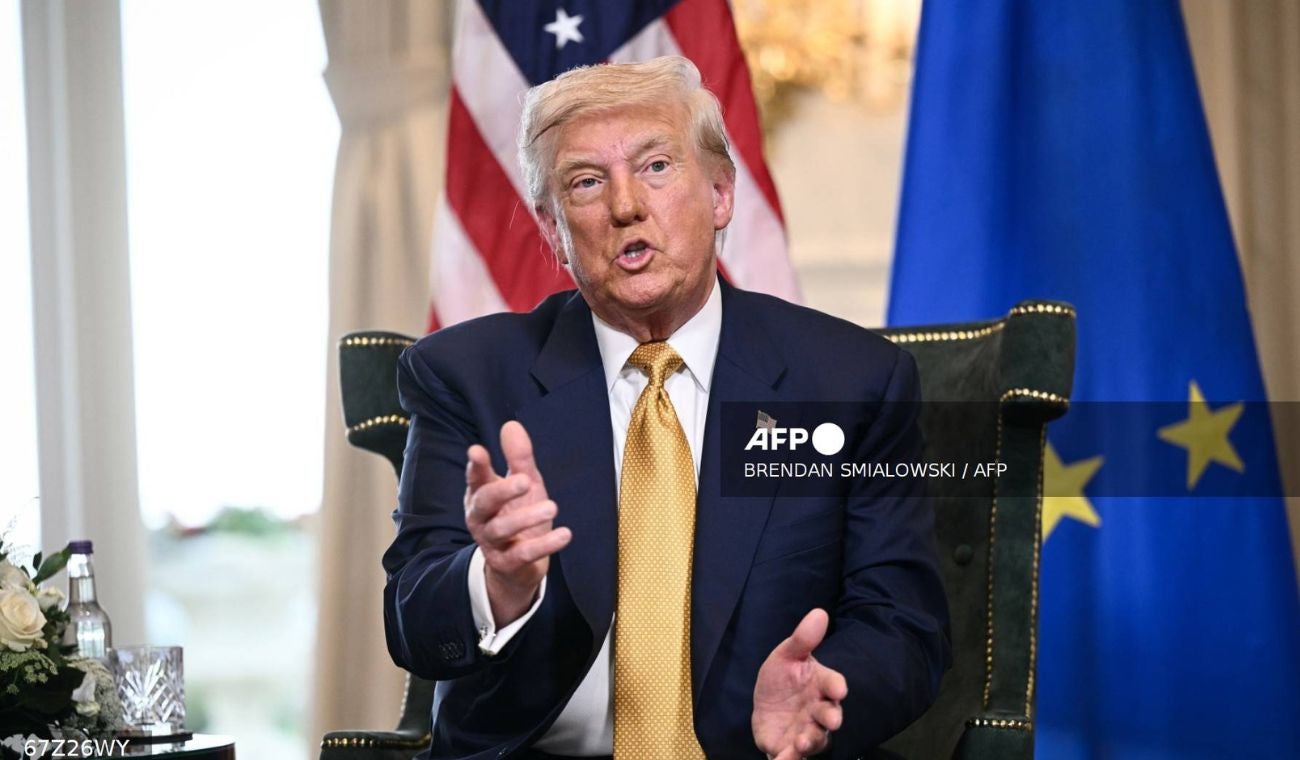 El primer ministro francés, François Bayrou, critica acuerdo arancelario UE-EEUU. Ursula Von der Leyen y Donald Trump formalizan compromiso.