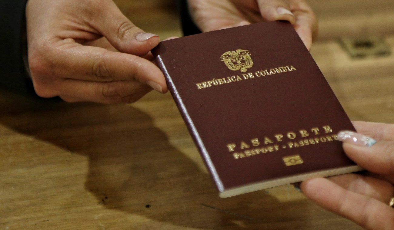 Pasaporte en Colombia