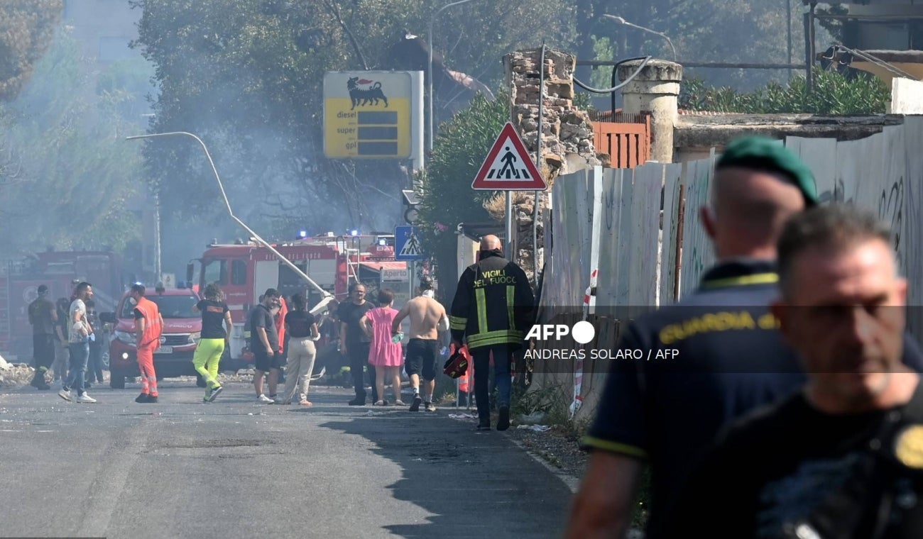 Explosión en Roma
