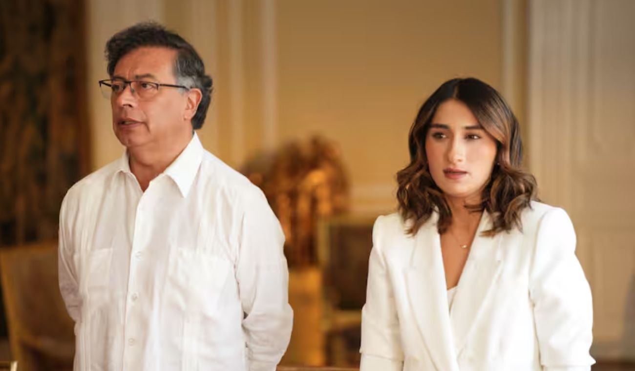 Gustavo Petro y Laura Sarabia