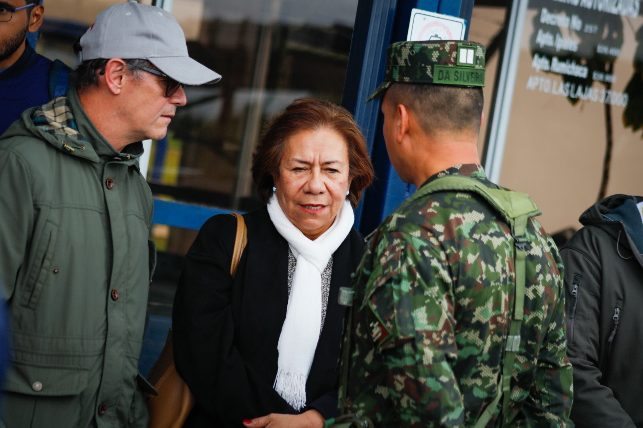 La ministra de Relaciones Exteriores encargada, Rosa Yolanda Villavicencio esta en