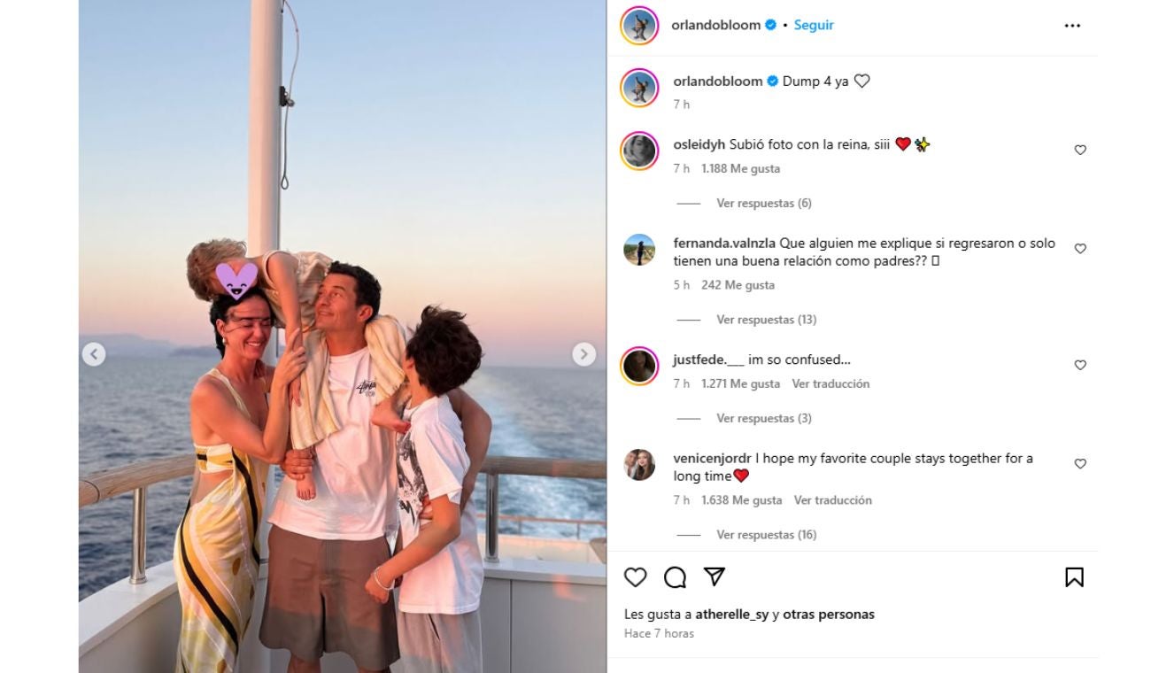 ¿KATY PERRY y ORLANDO BLOOM volvieron? Fotos dan indicios