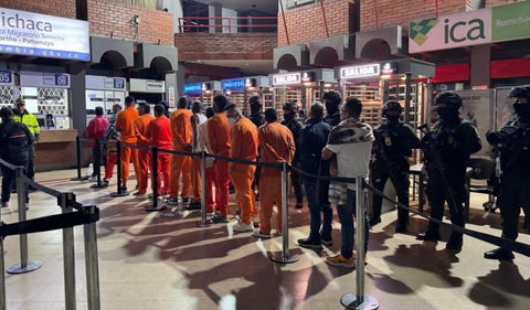 Colombianos deportados