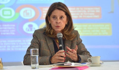 Marta Lucía Ramírez, exvicepresidenta de Colombia