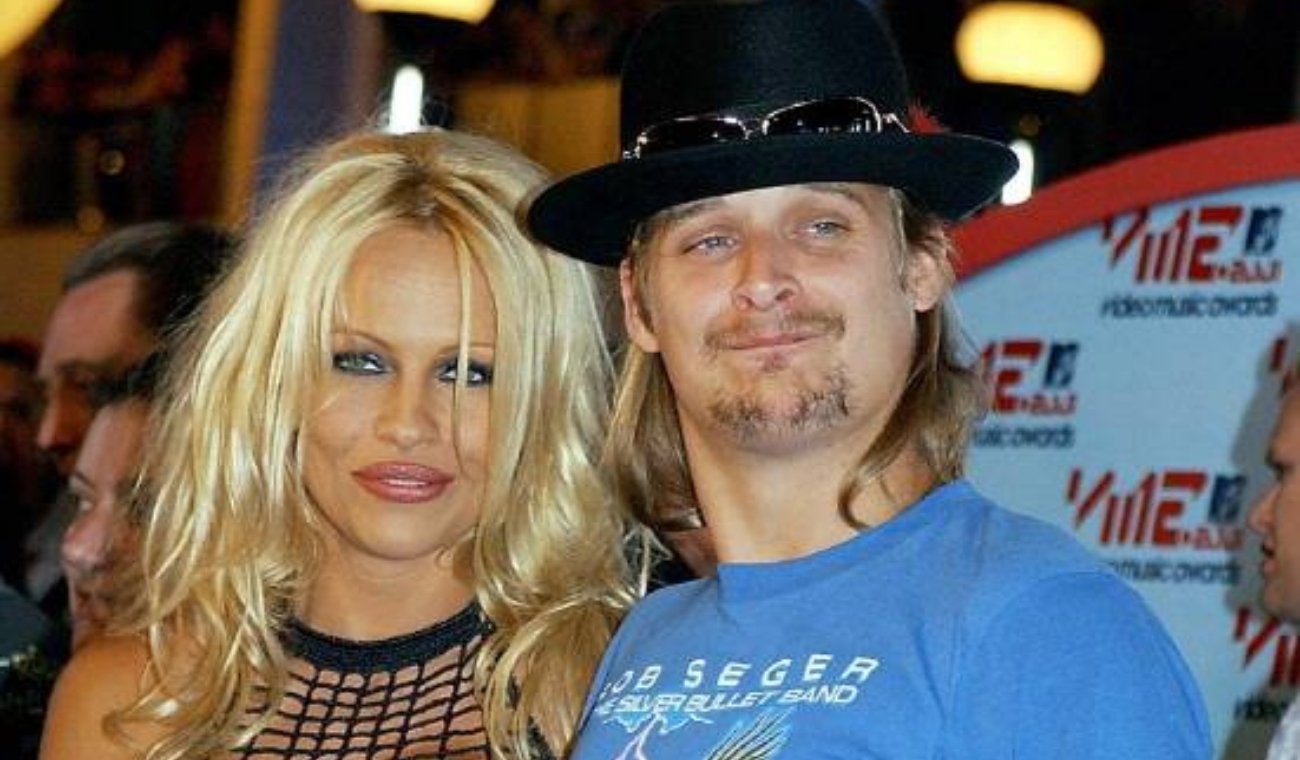 La relación entre Pamela Anderson y el cantante Kid Rock comenzó en 2001