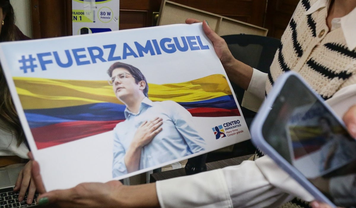 Mensaje de apoyo a Miguel Uribe