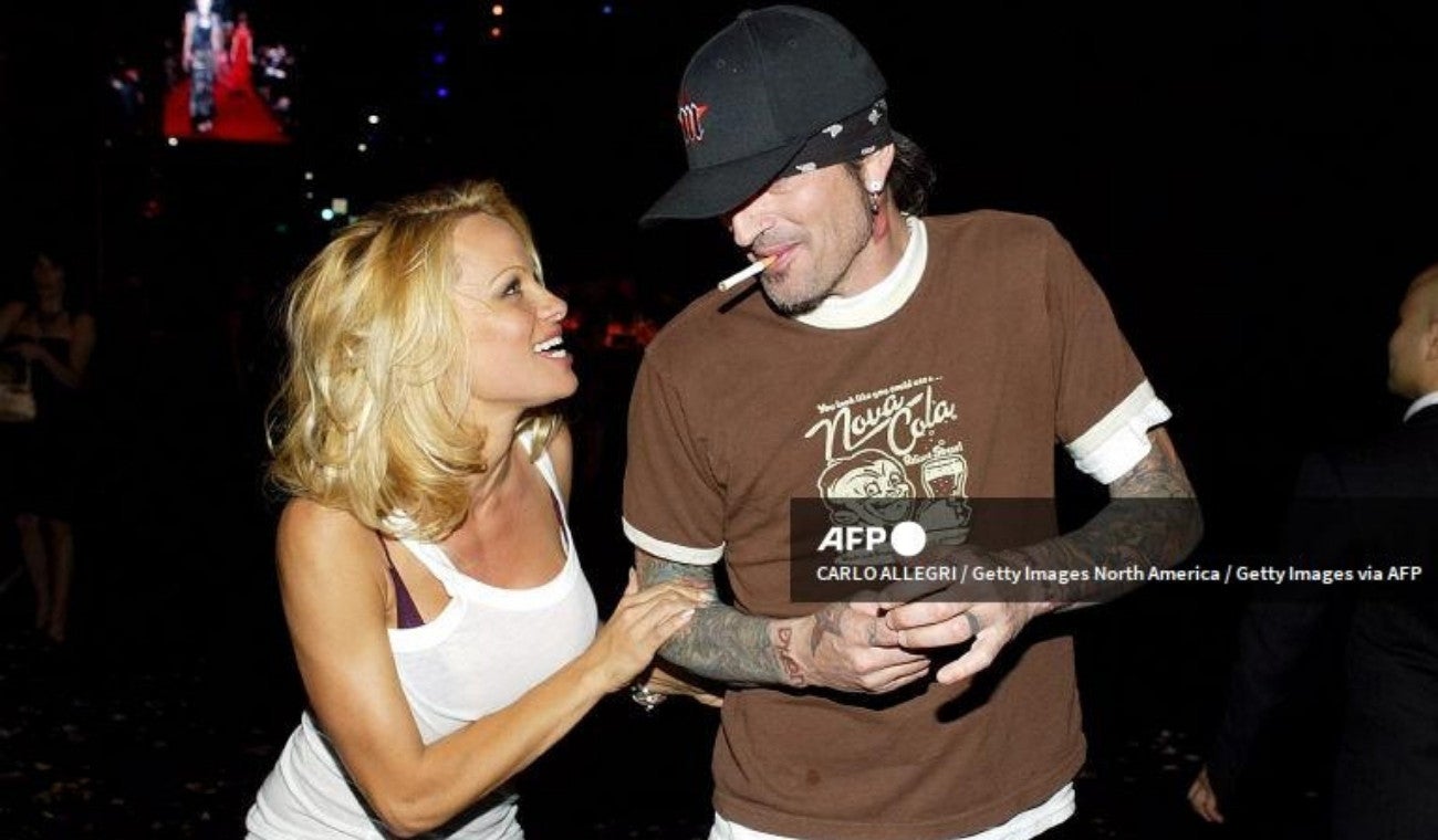 Pamela Anderson y Tommy Lee, una relación marcada por escándalos