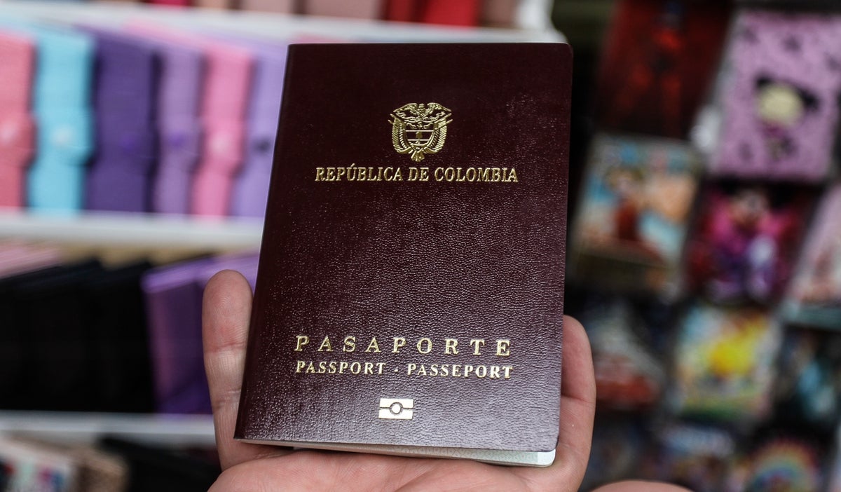 Pasaporte colombiano