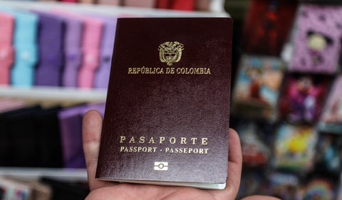 Pasaporte colombiano