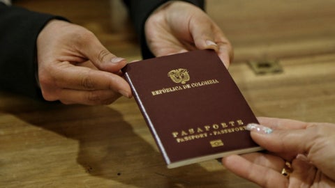 Pasaporte colombiano