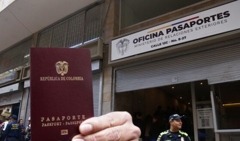Pasaporte en Colombia
