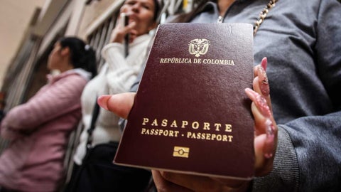 Pasaporte colombiano