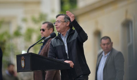 Refuerzan seguridad del presidente Petro