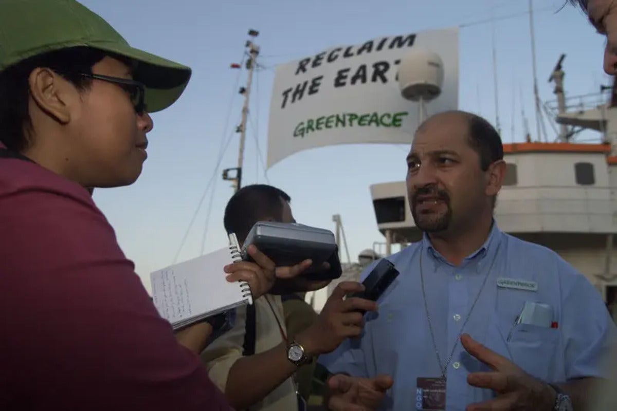 Remi Parmentier, Greenpeace