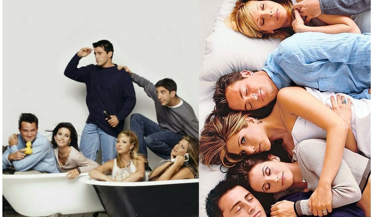 David Schwimmer, Matthew Perry, Jennifer Aniston, Matt LeBlanc, Courteney Cox y Lisa Kudrow
