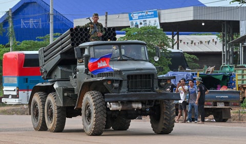 Tailandia decreta la ley marcial en ocho distritos fronterizos con Camboya