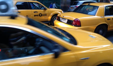 Taxis en Nueva York