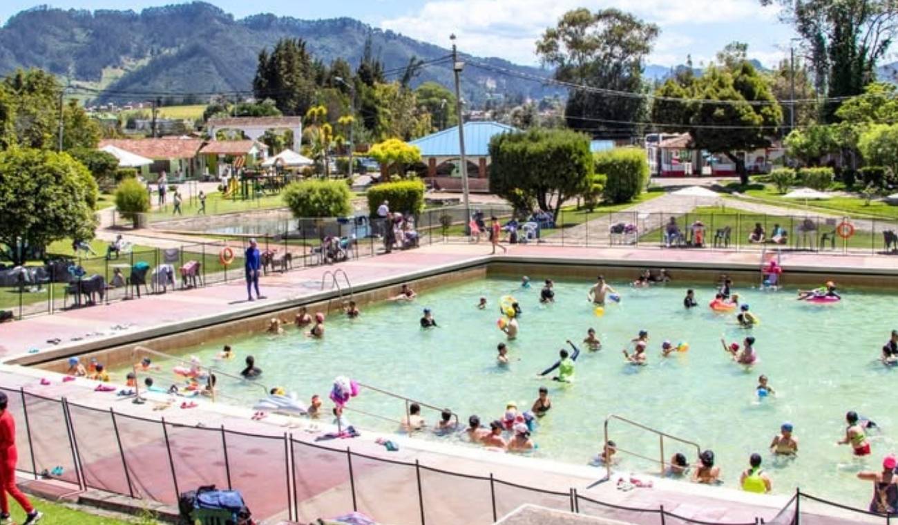 Termales El Zipa en Tabio piscinas medicinales y acceso público