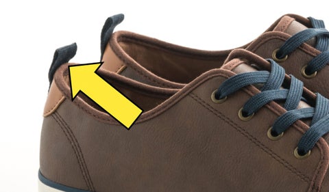 Tirador de los zapatos