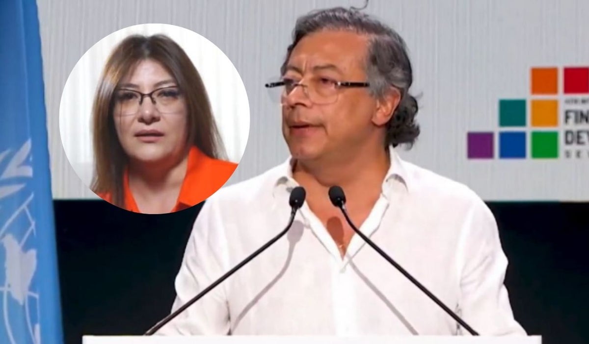 Verónica Saraúz, viuda del asesinado candidato presidencial ecuatoriano Fernando Villavicencio,