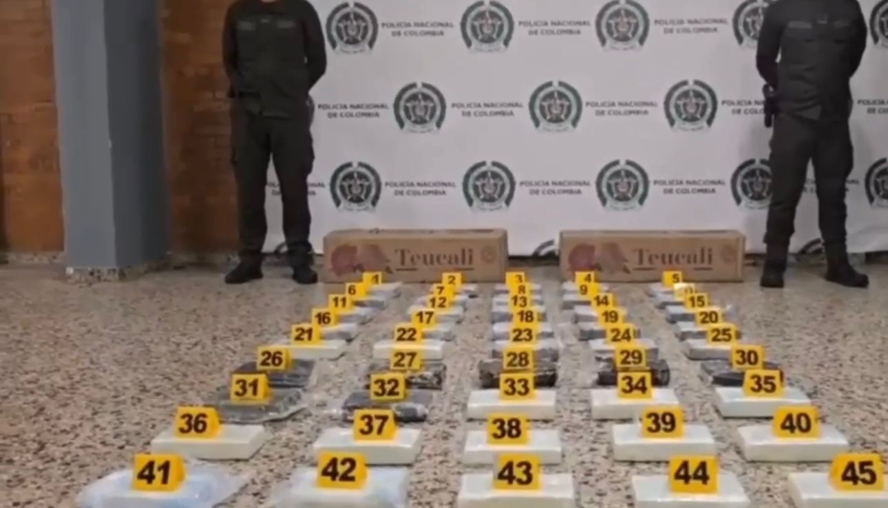 La cocaína tenía como destino final Países Bajos