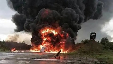 Foto: un total de 23 aparatos no tripulados fueron destruidos en las cercanías de Moscú.