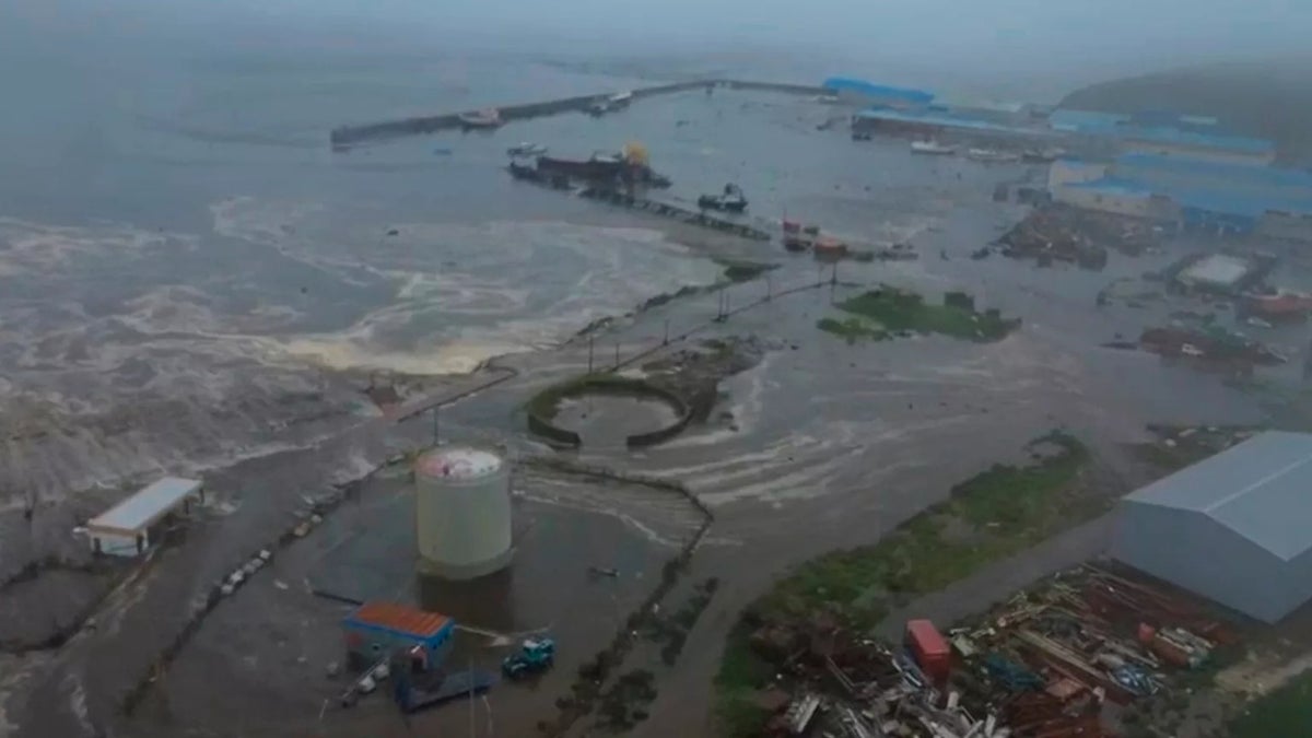 Foto: En Hawái, el primer impacto de las olas del tsunami se espera que ocurra a las 19:10 hora local.