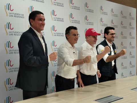 Exgobernadores inscribieron sus comités para pelear por la presidencia en 2026