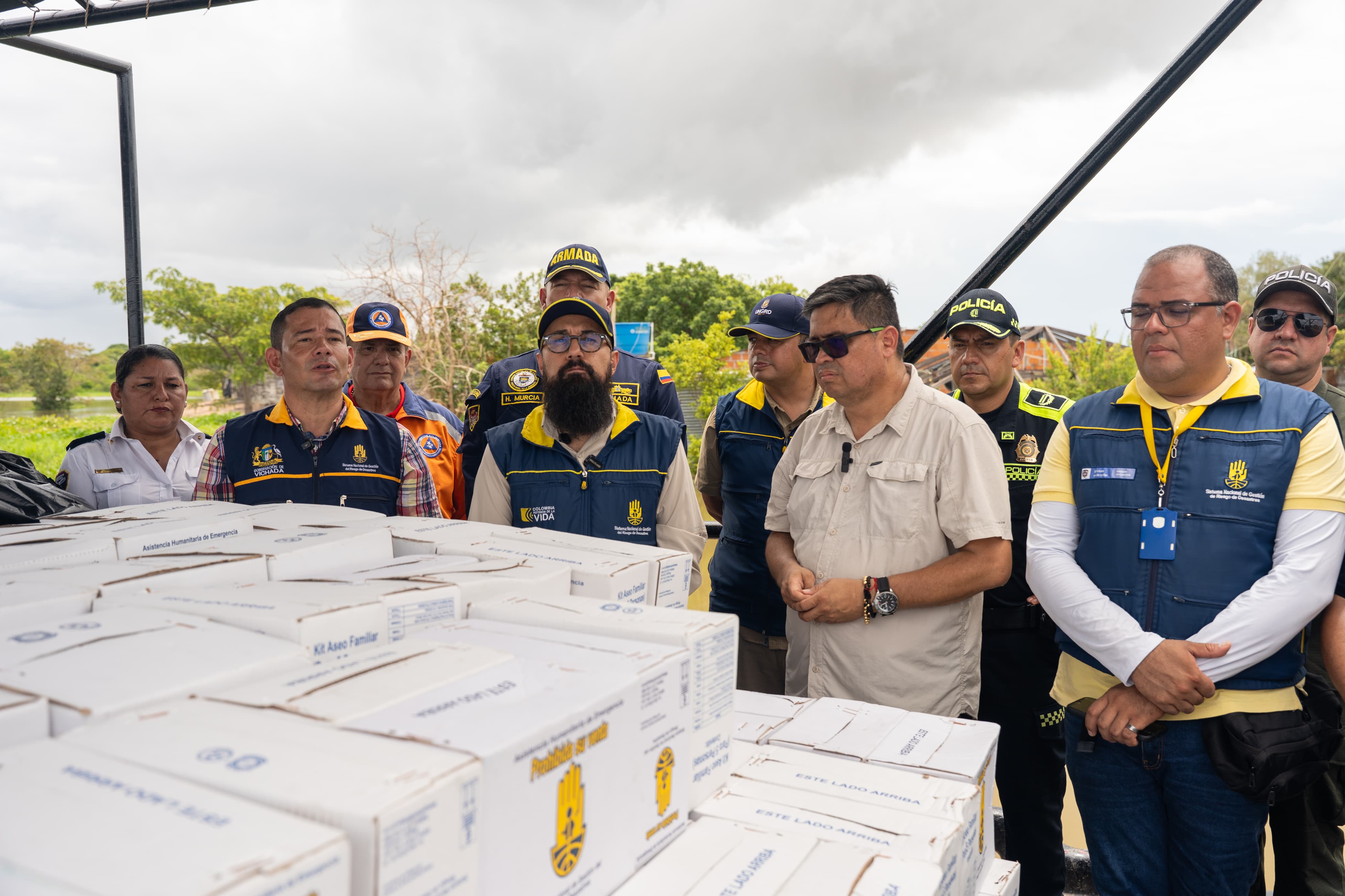 Kits de emergencia, Vichada, UNGRD, Gestión de Riesgo