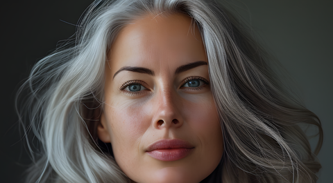 El vinagre de manzana puede ayudarte a disimular las canas de forma natural y revitalizar tu cabello.