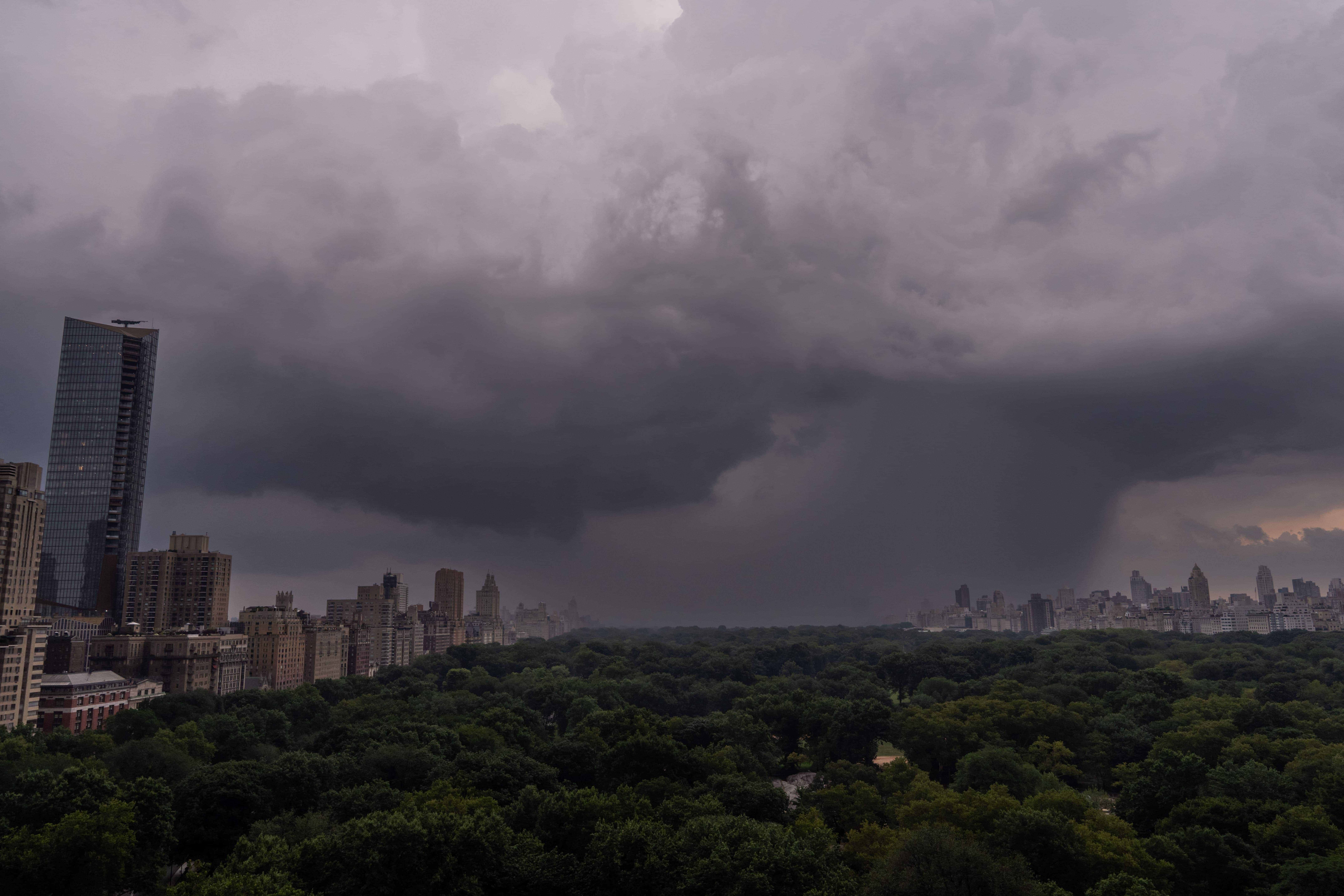 Lluvias en Nueva York
