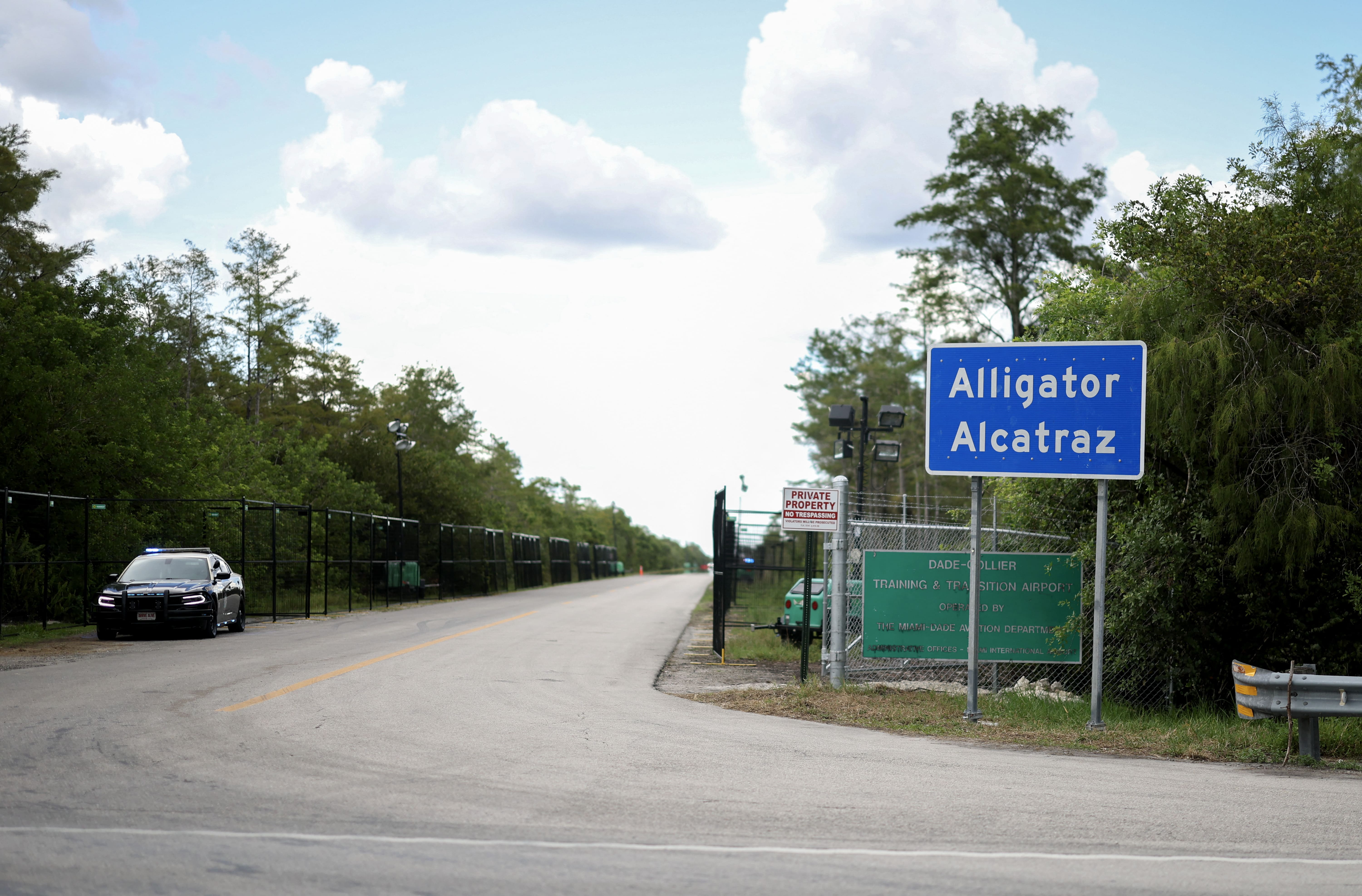 Prisión para migrantes Alligator Alcatraz