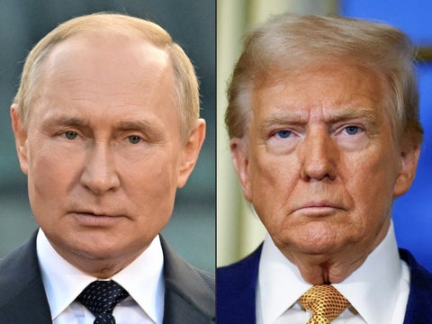 Vladímir Putin, presidente de Rusia | Donald Trump, presidente de EE. UU. | Agosto 2025