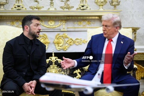 Trump y Zelensky