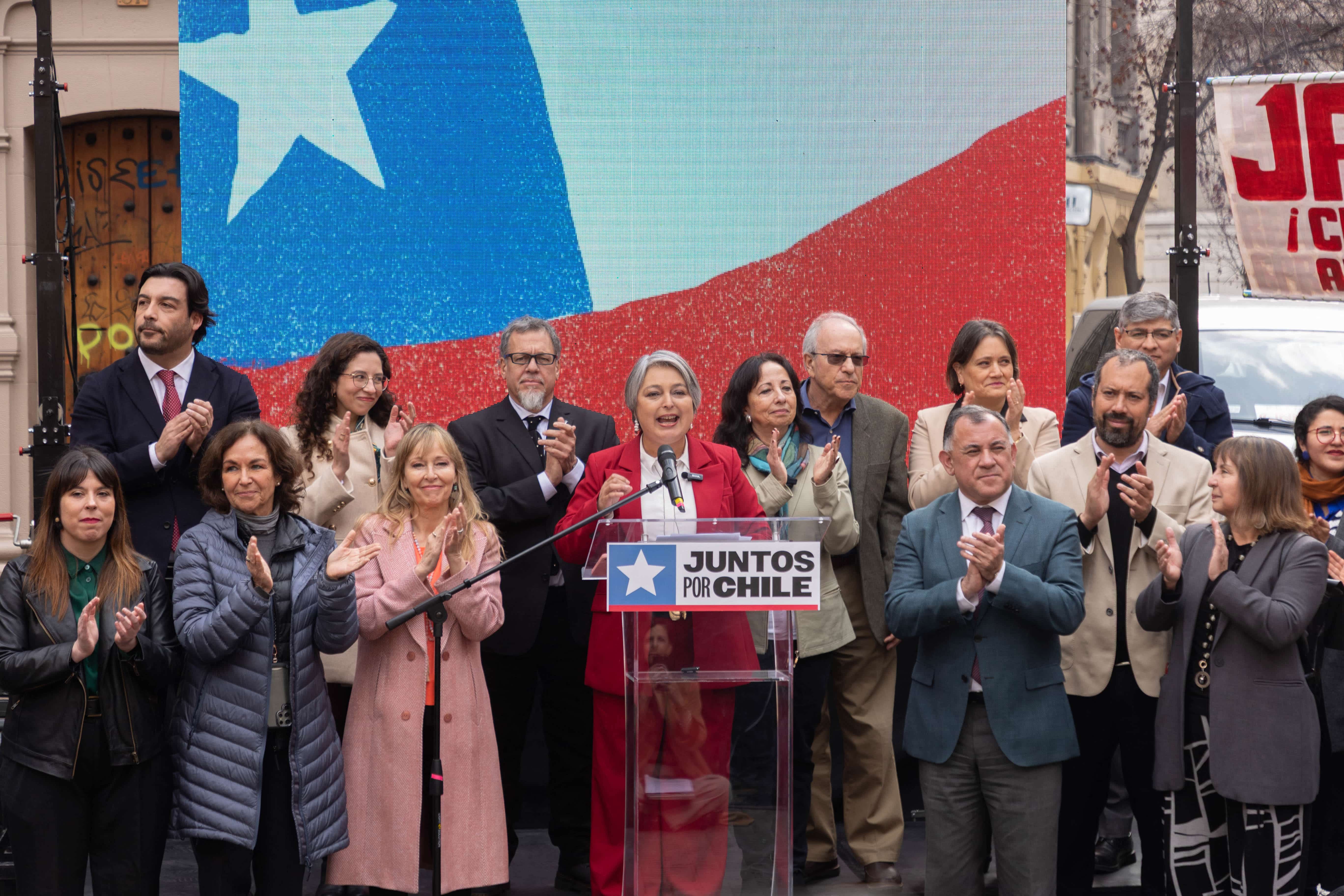 Jeannete Jara, candidata presidencial de Chile