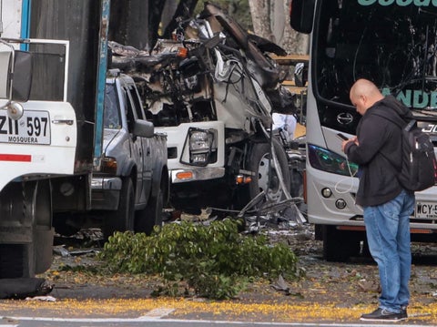Terrorismo | Cali | Carro bomba | Base aérea | Base militar | Agosto 2025
