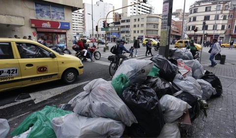 Basuras en Bogotá
