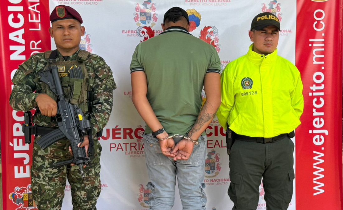 Alias 'Garrote', de las disidencias de Iván Mordisco