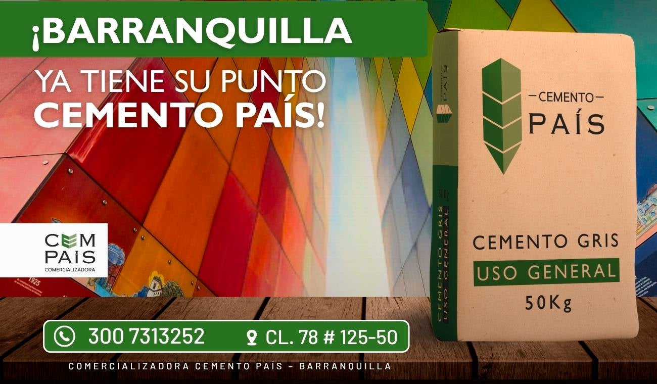 Cemento País abre bodega en Barranquilla