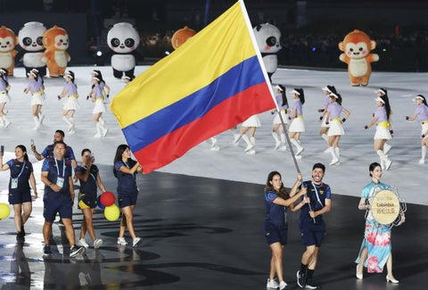 Delegación de Colombia en los Juegos Mundiales de Chengdu